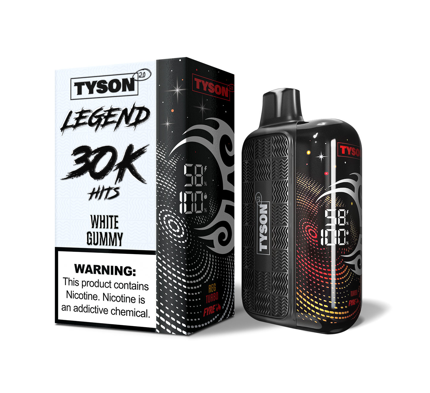 Tyson 2.0 Legend 30,000 Puffs Disposable Vape Device