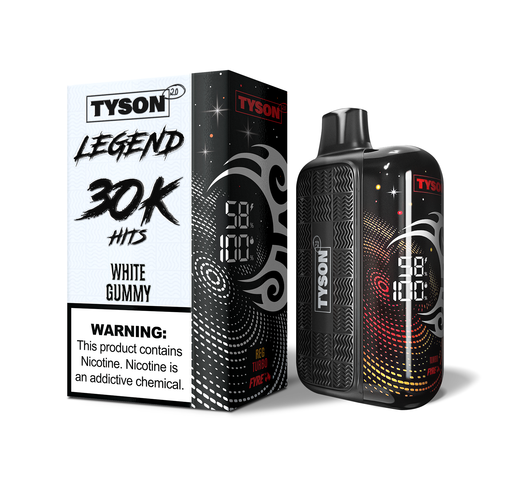 Tyson 2.0 Legend 30,000 Puffs Disposable Vape Device