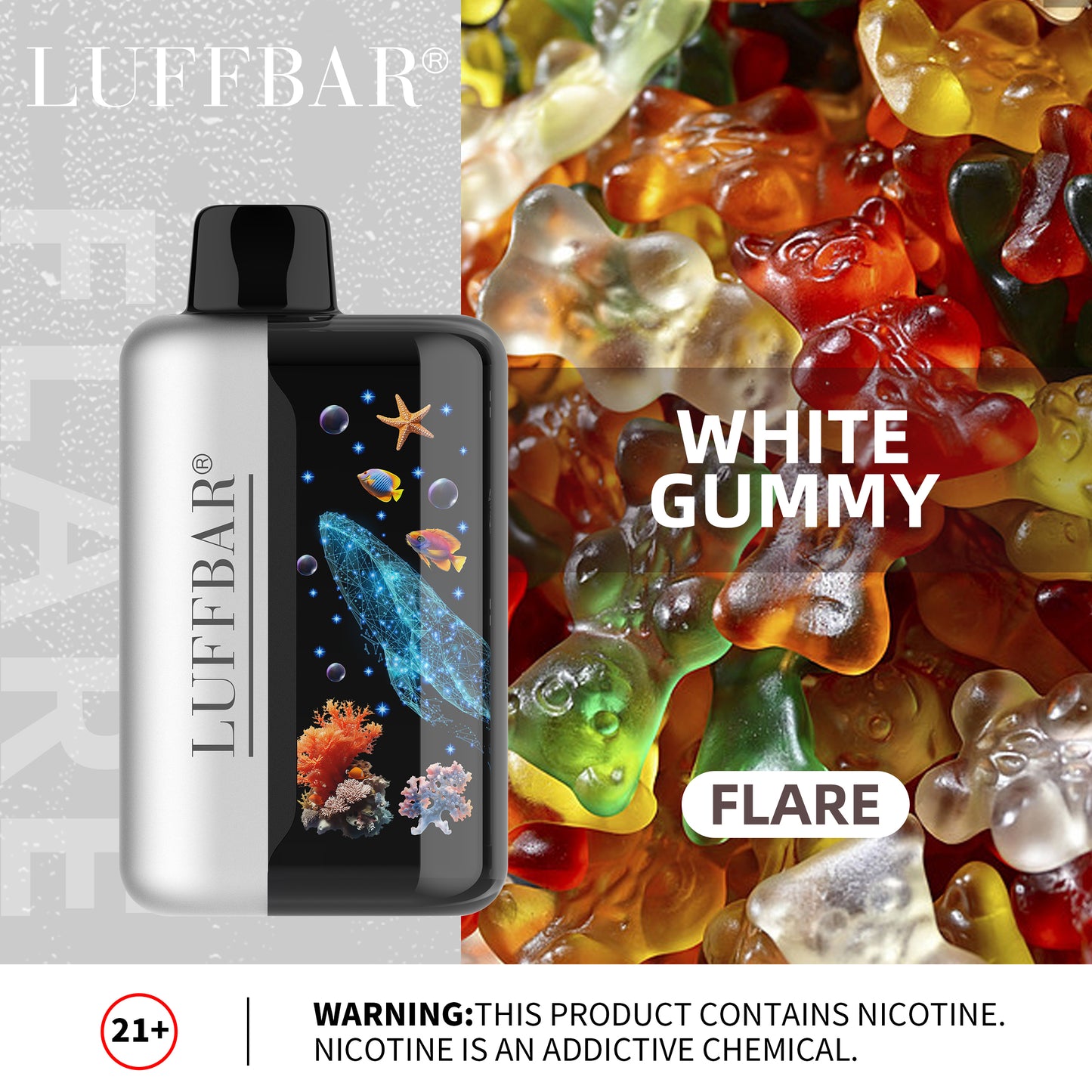 Luffbar Flare 40000 Puffs Disposable Vape Device