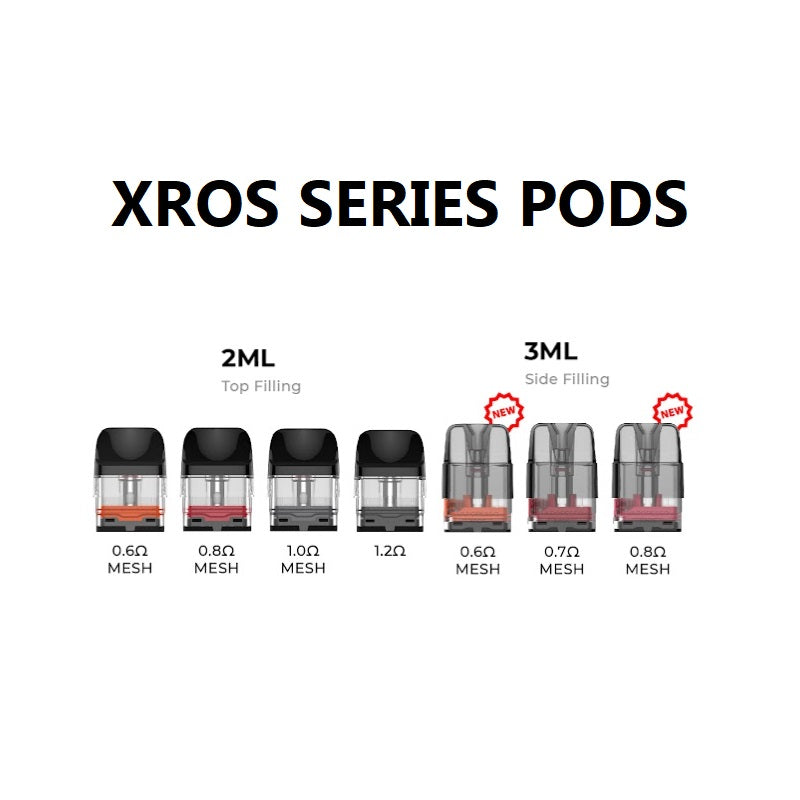 Vaporesso Xros Replacement Pods 4 Pack