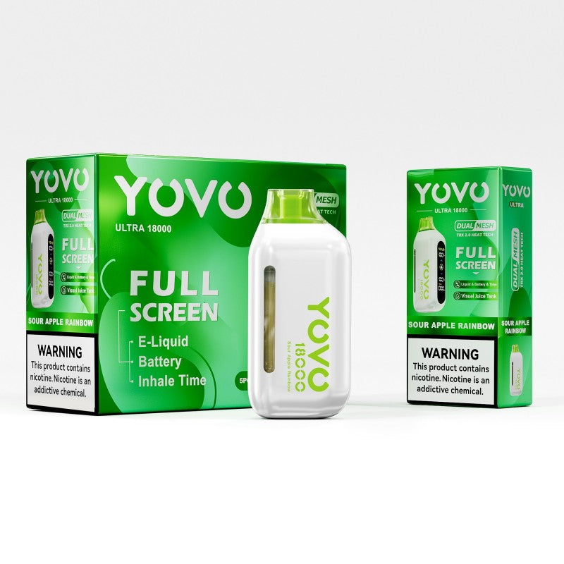 Yovo Ultra 18000 Puffs Disposable Vape All Flavors Apvs Yovo Ultra 18000 Puffs Disposable Vape All Flavors Apvs