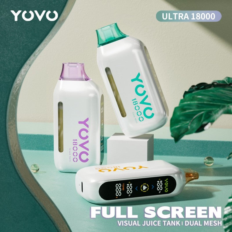 Yovo Ultra 18000 Puffs Disposable Vape All Flavors Apvs Yovo Ultra 18000 Puffs Disposable Vape All Flavors Apvs