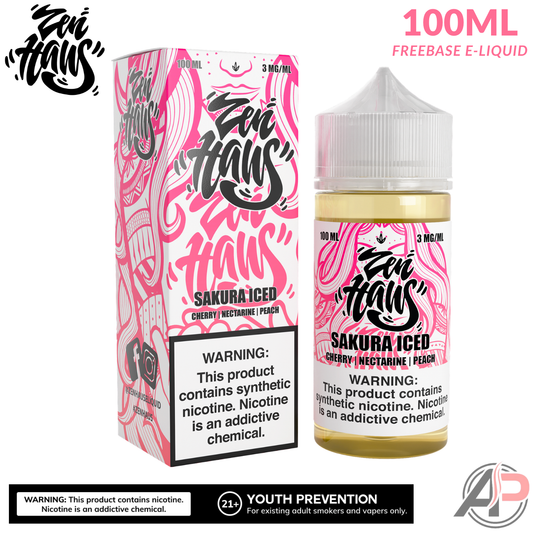 Zen Haus Sakura Iced E-Liquid 100mL