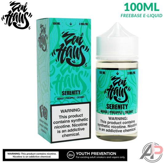 Zen Haus Serenity E-Liquid 100mL