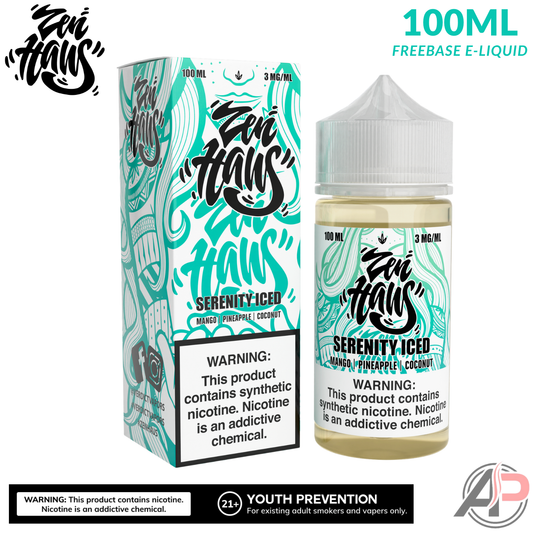 Zen Haus Serenity Iced E-Liquid 100mL