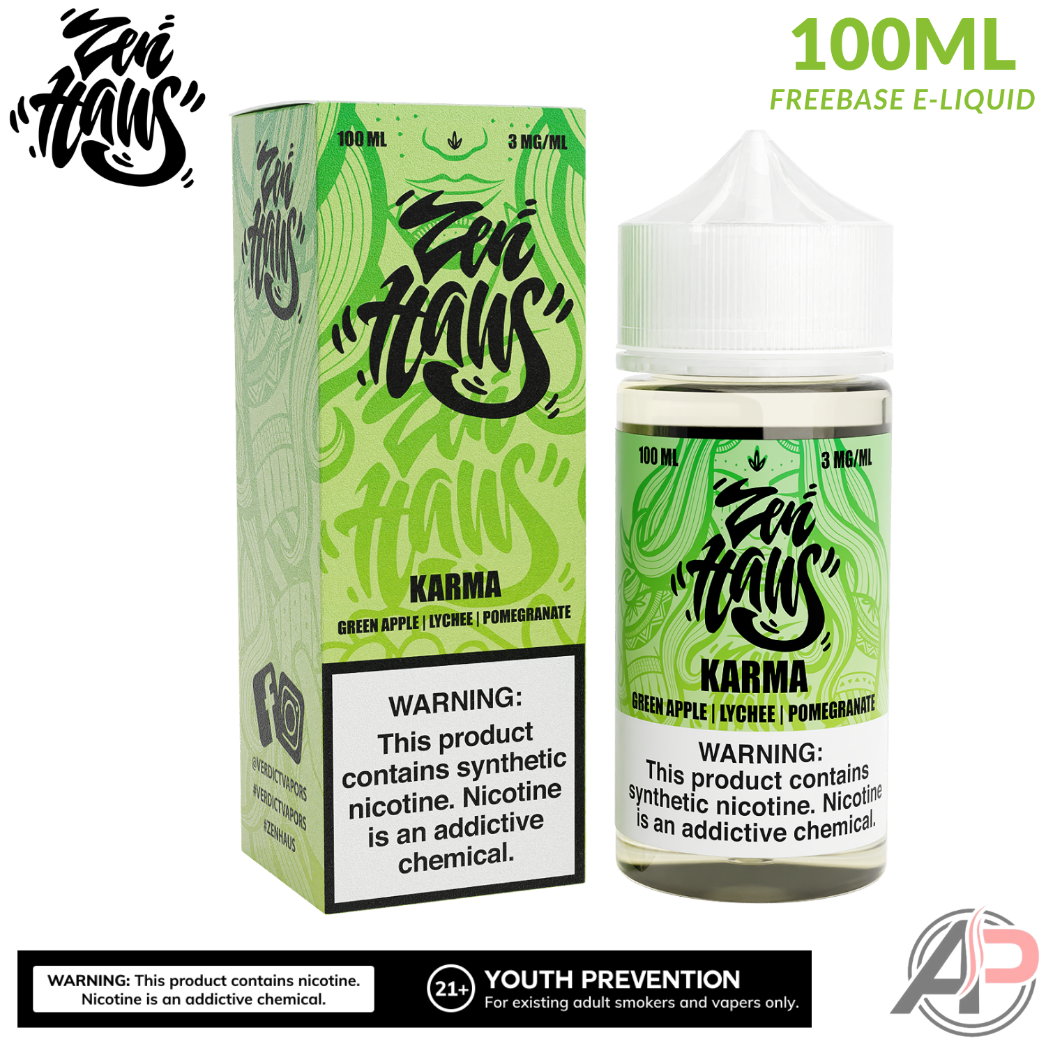 Zen Haus Karma E-Liquid 100mL