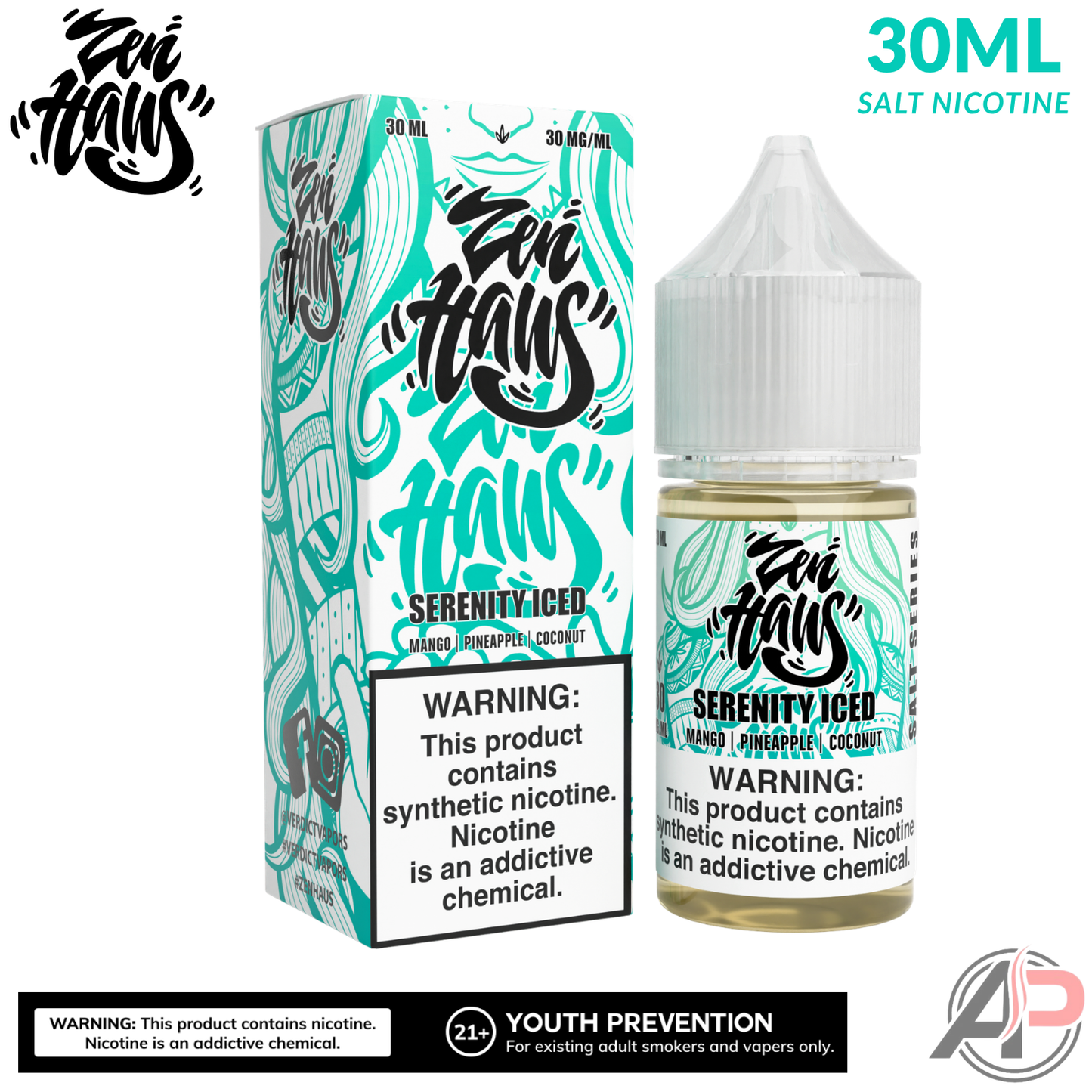 Zen Haus Serenity Iced Salt Nicotine 30mL