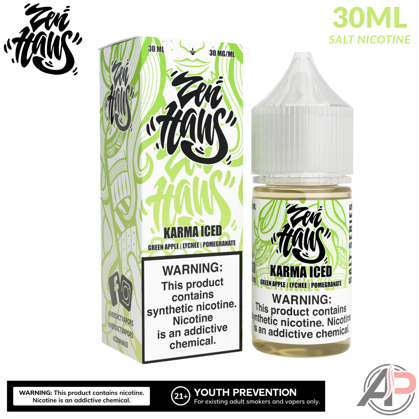 Zen Haus Karma Iced Salt Nicotine 30mL