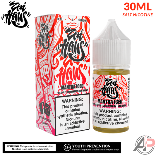 Zen Haus Mantra Iced Salt Nicotine 30mL
