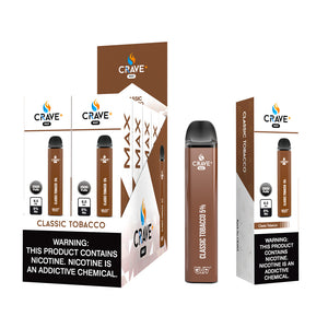 Crave Max 2500 Puff Disposable Vape Device
