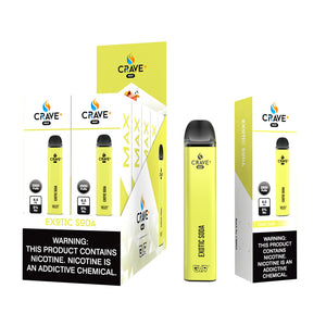 Crave Max 2500 Puff Disposable Vape Device