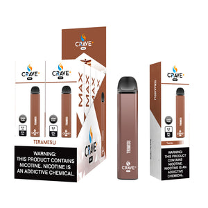 Crave Max 2500 Puff Disposable Vape Device