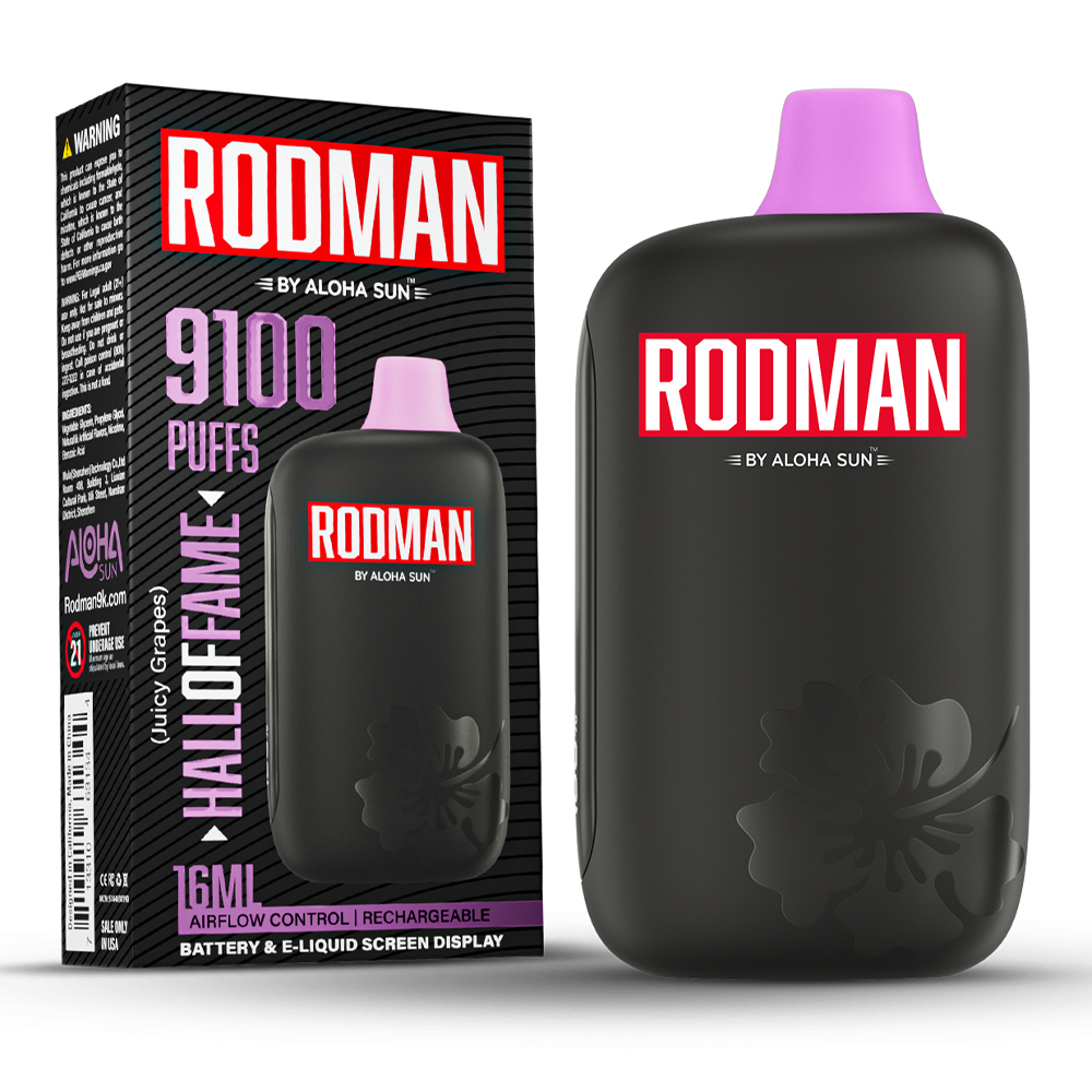 Aloha Sun Rodman 9100 Puffs Disposable Vape Device