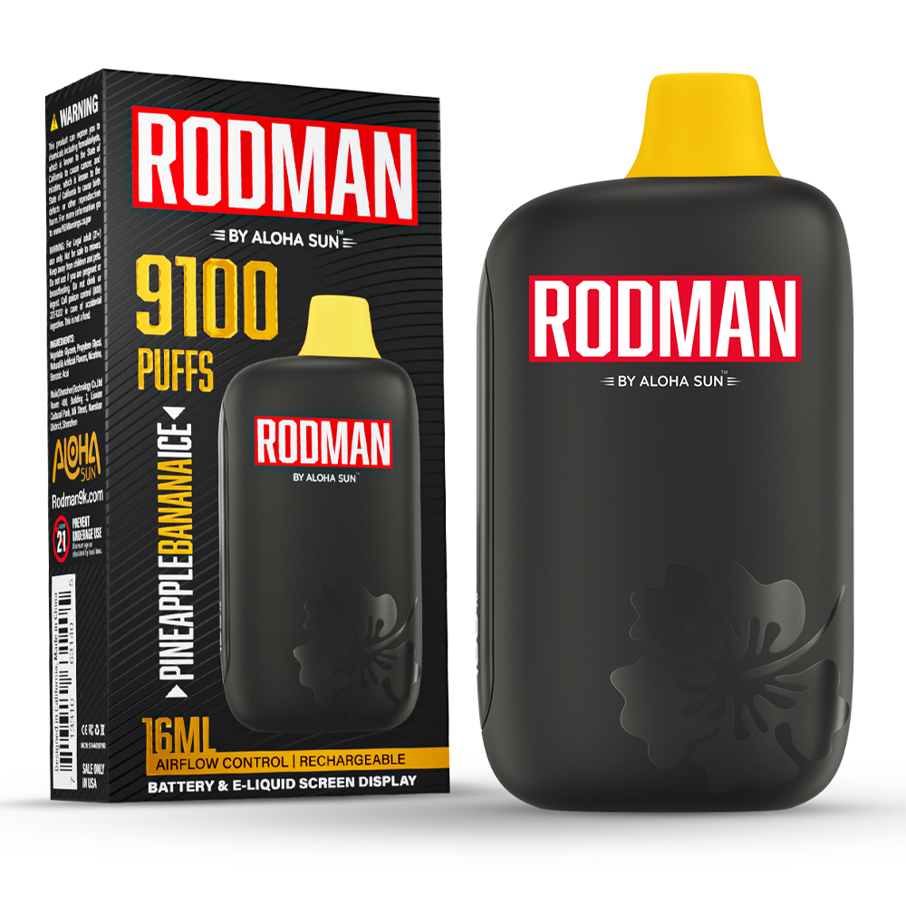 Aloha Sun Rodman 9100 Puffs Disposable Vape Device