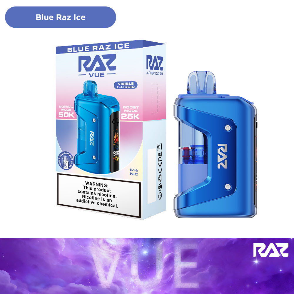 Raz Vue 50k Puffs Disposable Vape Device Kit