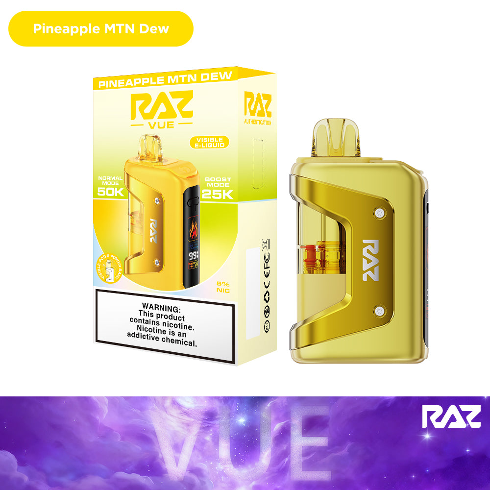 Raz Vue 50k Puffs Disposable Vape Device Kit