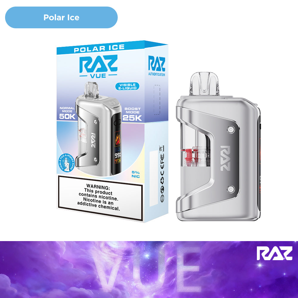 Raz Vue 50k Puffs Disposable Vape Device Kit Apvs Raz Vue 50k Puffs Disposable Vape Device Kit Apvs