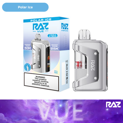 Raz Vue 50k Puffs Disposable Vape Device Kit