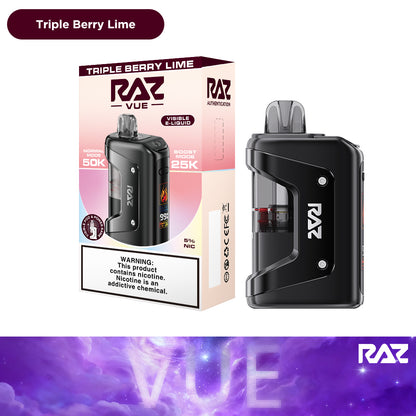 Raz Vue 50k Puffs Disposable Vape Device Kit