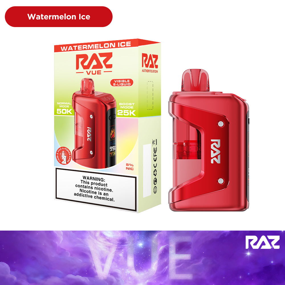 Raz Vue 50k Puffs Disposable Vape Device Kit