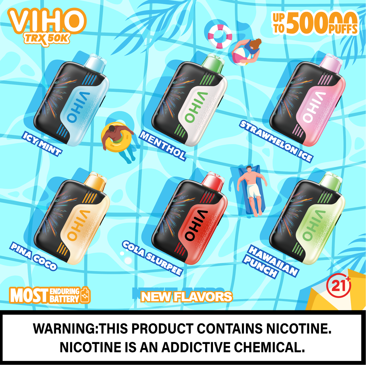Viho Trx 50K Puffs Disposable Vape Device