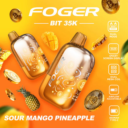 Foger Bit 35k Puffs Disposable Vape Device
