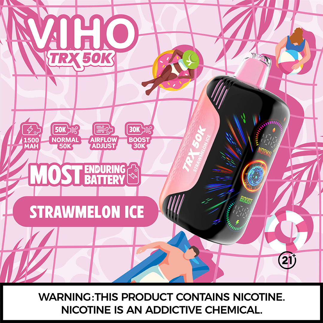 Viho Trx 50K Puffs Disposable Vape Device Apvs Viho Trx 50K Puffs Disposable Vape Device Apvs