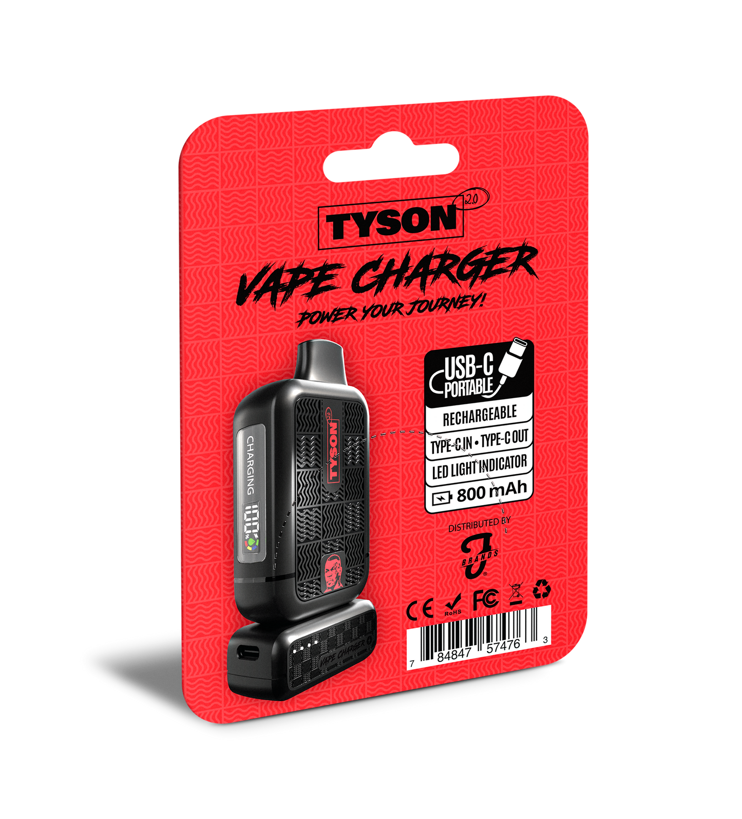 Tyson Portable Vape Charger Micro Bank