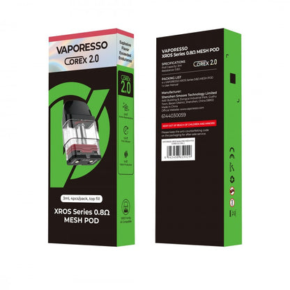 Vaporesso Xros Replacement Pods 4 Pack