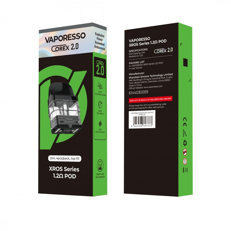 Vaporesso Xros Replacement Pods 4 Pack