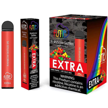 FUME EXTRA Disposable Vape Device Rainbow Candy
