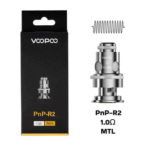 Voopoo PNP Replacement Coils 5 Pack PnP-R2 MTL 1.0ohm