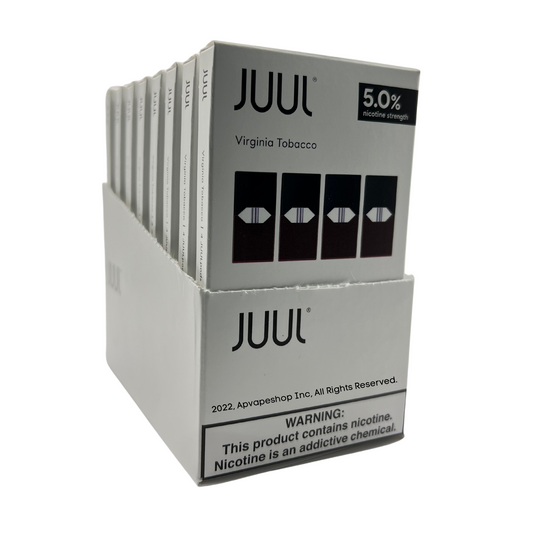 JUUL Pods Virginia tobacco wholesale case Regular 5%
