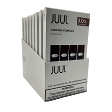 Load image into Gallery viewer, JUUL Pods Virginia tobacco wholesale case 🛑 3%
