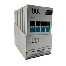 Load image into Gallery viewer, JUUL Pods Menthol wholesale case Regular 🛑 3%
