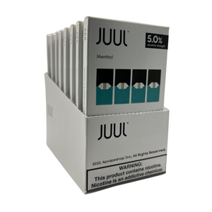 JUUL Pods Menthol wholesale case Regular 5%