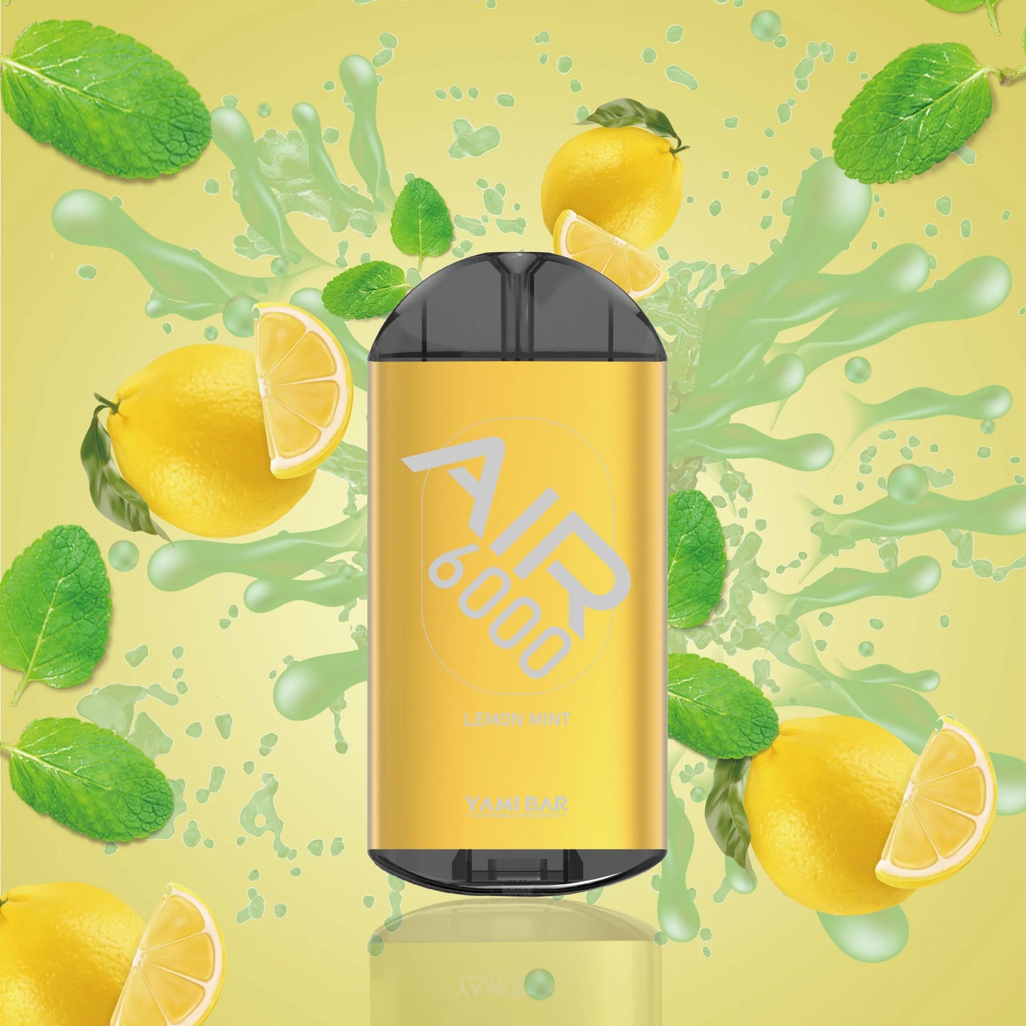 Yami Bar Air 6000 Puffs Disposable Vape Device Lemon Mint