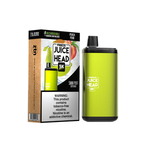 Juice Head 5000 Puff Disposable Vape Device Peach Pear FREEZE