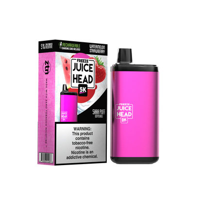 Juice Head 5000 Puffs Disposable Vape Device Watermelon Strawberry FREEZE