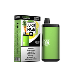 Juice Head 5000 Puff Disposable Vape Device Pineapple Lemon Lime