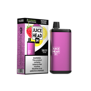 Juice Head 5000 Puff Disposable Vape Device Raspberry Lemonade