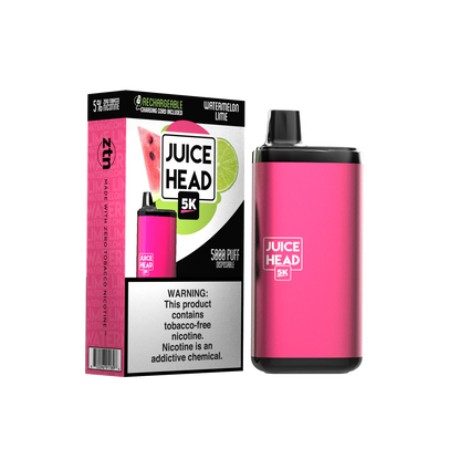Juice Head 5000 Puffs Disposable Vape Device Watermelon Lime