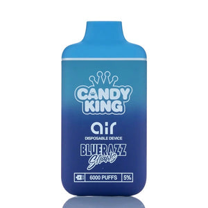 Candy King Air 6000 Puff Disposable Vape Blue Razz Straw