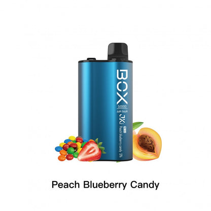 Air Bar Box 5000 Puffs Mesh Disposable Vape Peach Blueberry Candy