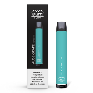 Puff Flow 1800 Puffs Disposable Vape Device Aloe Grape