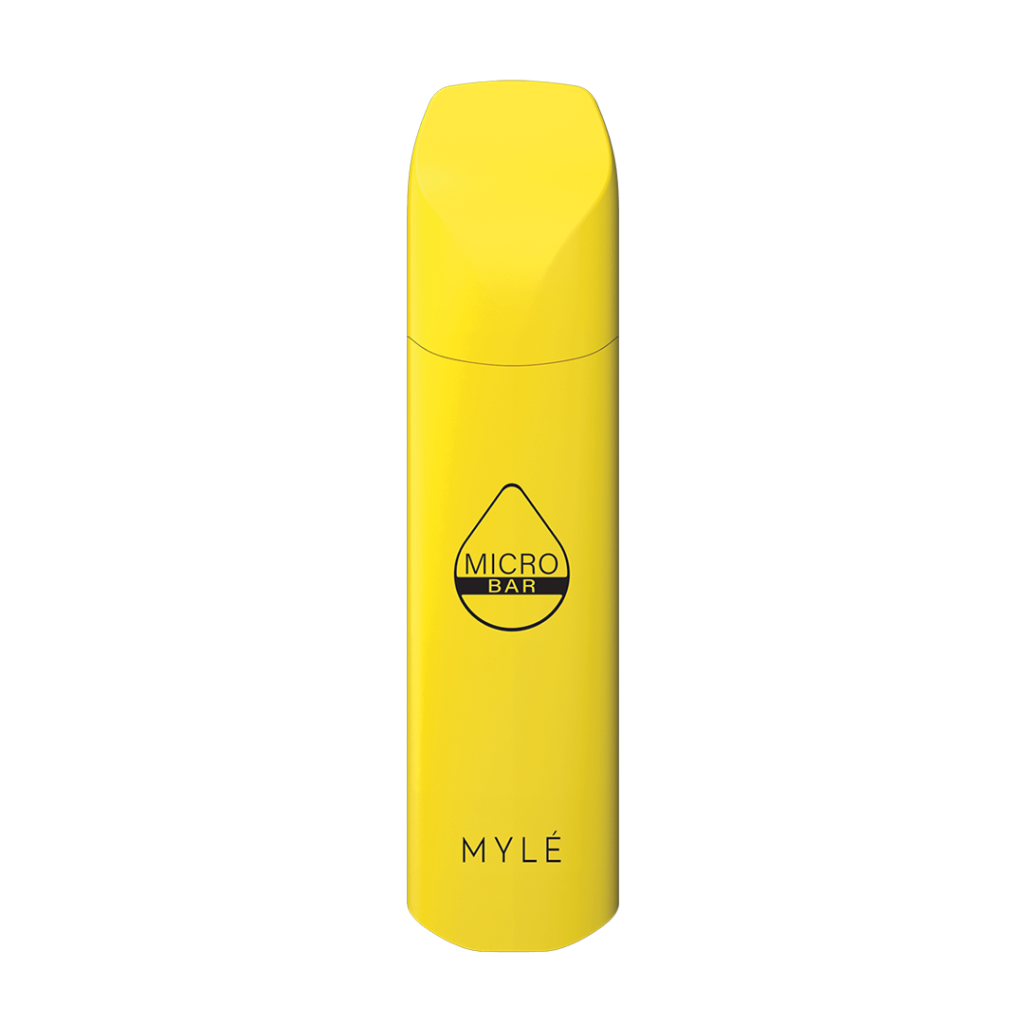 MYLE MICRO BAR 1500 PUFFS DISPOSABLE VAPE DEVICE Banana Ice