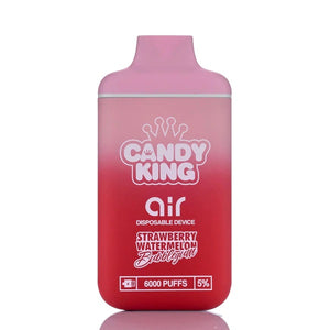 Candy King Air 6000 Puff Disposable Vape Strawberry Watermelon Bubblegum