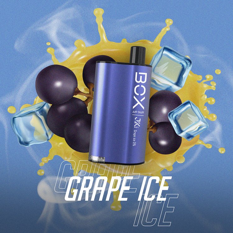 Suorin Air Bar Box 3000 Puff Disposable Vape Device 5% Grape Ice