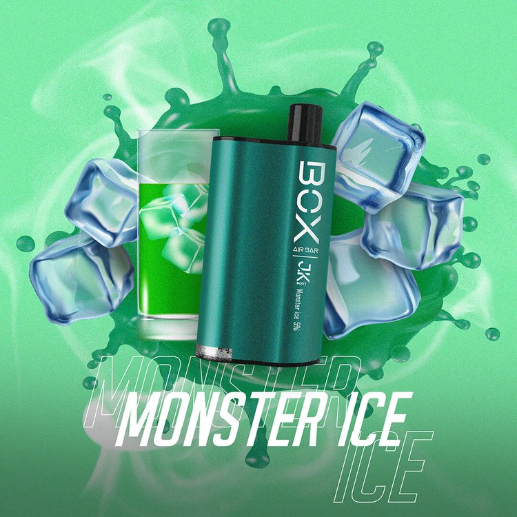 Suorin Air Bar Box 3000 Puff Disposable Vape Device 5% Monster Ice