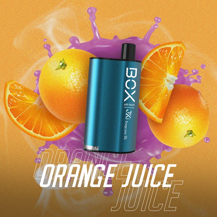 Suorin Air Bar Box 3000 Puff Disposable Vape Device 5% Orange Juice